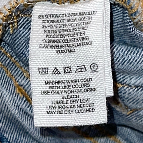 Free People We The Free High Rise Lightly Distressed Jeans Size 28 - Picture 5 of 5